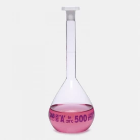balon joje - standard - şeffaf - A kalite - grup sertifikalı - mavi skala - 5 ml - NS 10/19 2 adet/paket