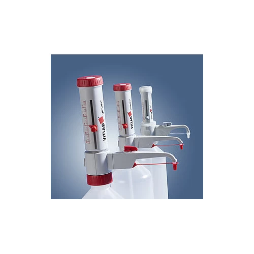 Dispenser, Ayarlanabilir Hacim, Genius² Model, Vanalı 2,5-25 ml