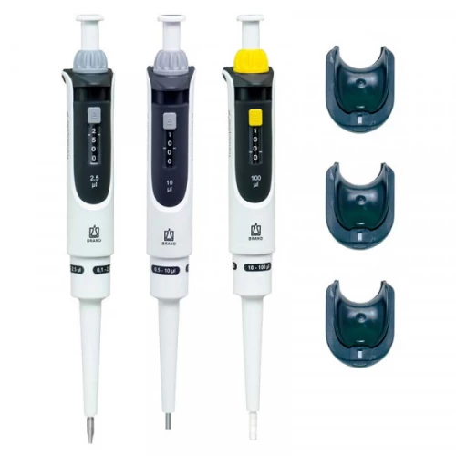 Brand 705890 Transferpette® S Micro Pipet Seti 0,1 - 2,5 µl, 0,5 - 10 µl, 10 - 100 µl